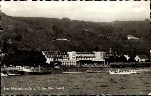 Ak Niederbreisig Bad Breisig am Rhein, Rheinhotel