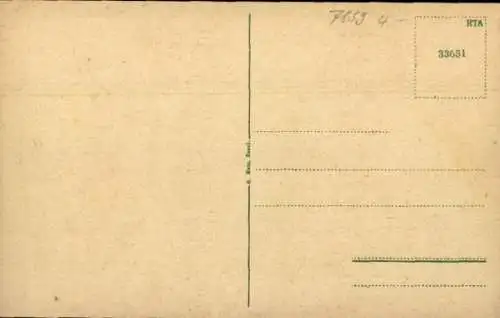 Ak Efringen Kirchen Kr. Lörrach, Totalansicht der Stadt