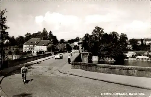 Ak Rheinfelden in Baden, Rheinbrücke