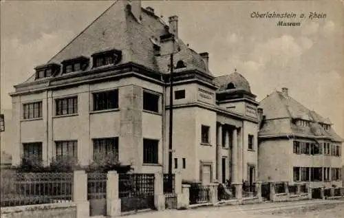 Ak Oberlahnstein Lahnstein am Rhein, Museum