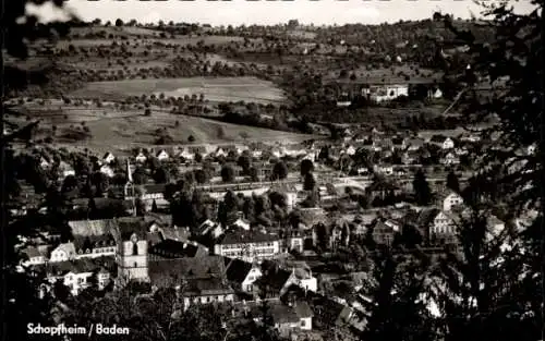 Ak Schopfheim in Baden, Gesamtansicht