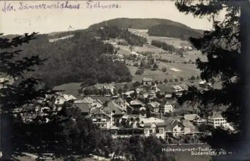 Foto Ak Höhenluftkurort Todtmoos Baden Württemberg, Südansicht der Stadt