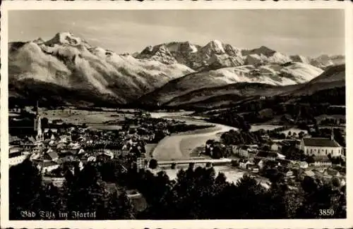 Ak Bad Tölz in Oberbayern, Panorama