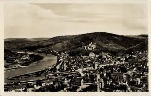 Ak Wertheim am Main, Gesamtansicht
