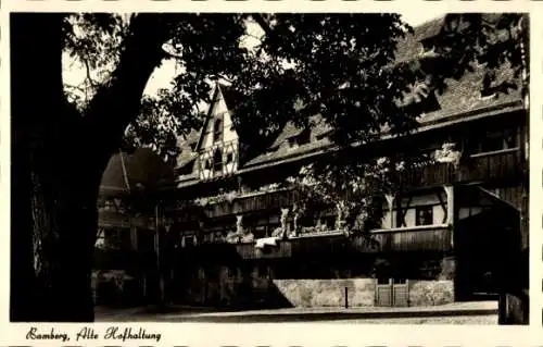 Ak Bamberg in Oberfranken, Alte Hofhaltung