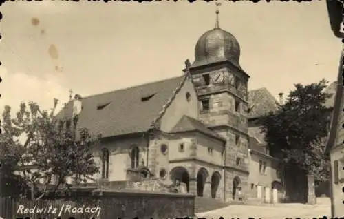 Ak Redwitz an der Rodach Oberfranken, Uhrenturm
