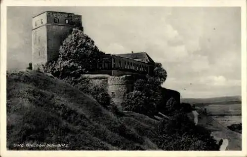 Ak Schesslitz Scheßlitz in Oberfranken, Giechburg, Schlossruine Giech