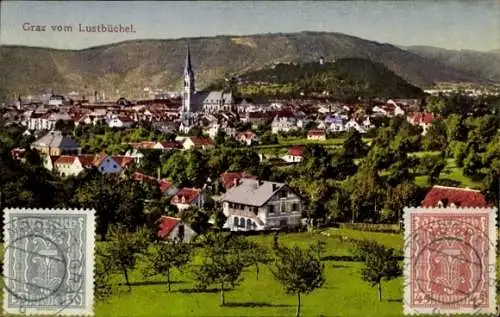 Ak Lustbühel Steiermark, Gesamtansicht