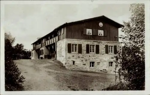 Ak Großsteinberg Grethen Parthenstein in Sachsen, Leipziger Naturfreundehaus