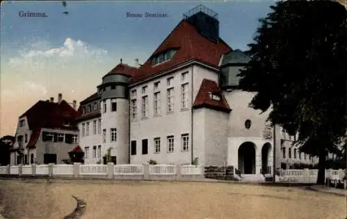 Ak Grimma in Sachsen, Neues Seminar