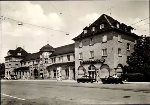 Ak Feuerbach Stuttgart in Württemberg, Bahnhof