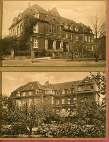 Set von 14 AK zusammenhängend Dortmund, Sanatorium der Franziskanerinnen