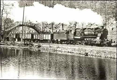 Set von 6 AK + 3 Umschlagfotos im Umschlag. Dampflokomotiven Baureihe 58