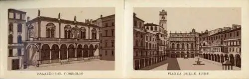 Set von 14 Ak Verona Veneto, verschiedene Ansichten, Lithographien