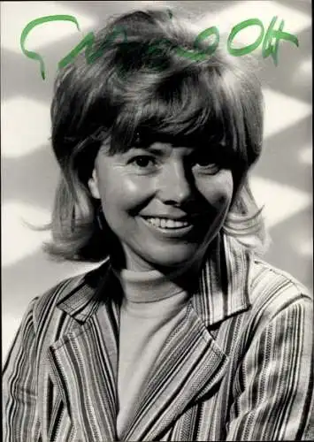 Ak Schauspielerin Elfriede Ott, Portrait, Autogramm