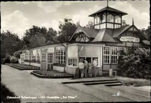 Ak Ostseebad Boltenhagen, HO-Gaststätte Zur Düne, Außenansicht