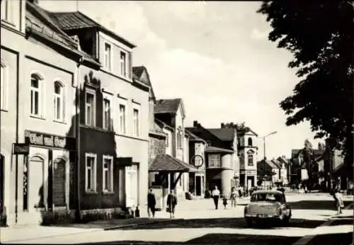 Ak Lugau im Erzgebirge, Stollberger Straße