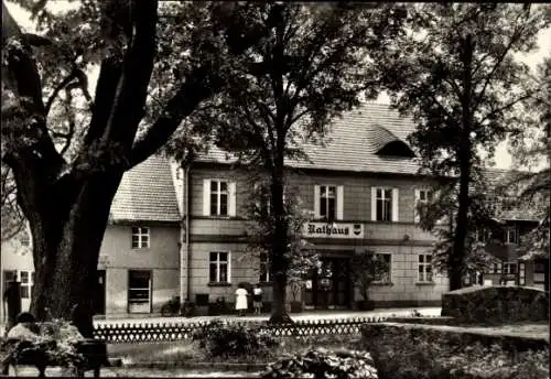 Ak Teupitz in der Mark, Rathaus