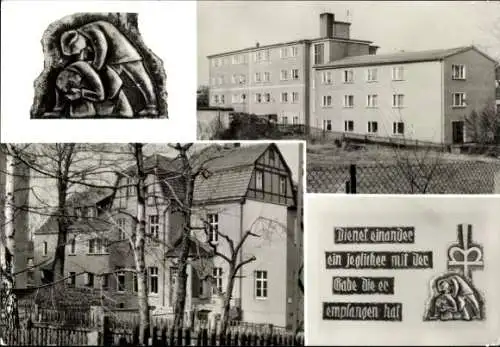 Ak Obergrochlitz Greiz in Thüringen, Haus Carolinenfeld