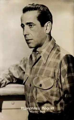 Ak Schauspieler Humphrey Bogart, Portrait