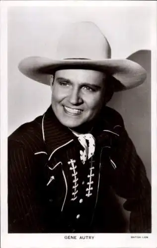Ak Schauspieler Gene Autry, Portrait