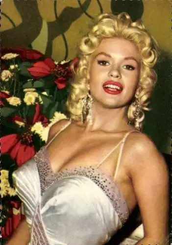 Ak Schauspielerin Jayne Mansfield, Pin Up, Portrait