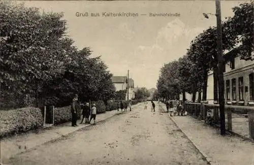 Ak Kaltenkirchen in Holstein, Bahnhofstraße