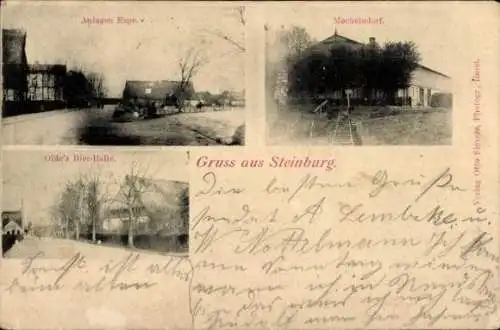 Ak Steinburg im Kreis Stormarn, Olde's-Bierhalle, Mochelndorf