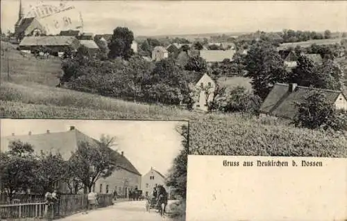 Ak Neukirchen Reinsberg in Sachsen, Gesamtansicht