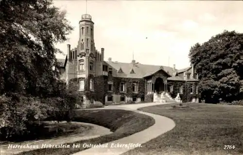 Ak Ostseebad Eckernförde, Herrenhaus Hohenstein