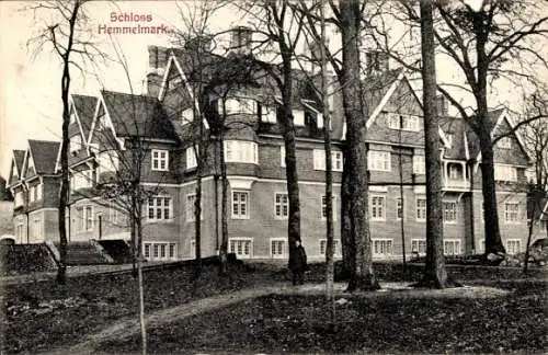 Ak Barkelsby in Schleswig Holstein, Schloss Hemmelmark