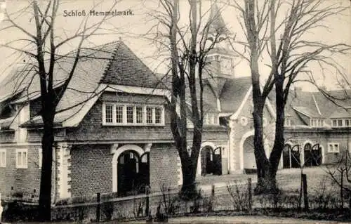 Ak Gut Hemmelmark Barkelsby Schwansen in Schleswig, Schloss