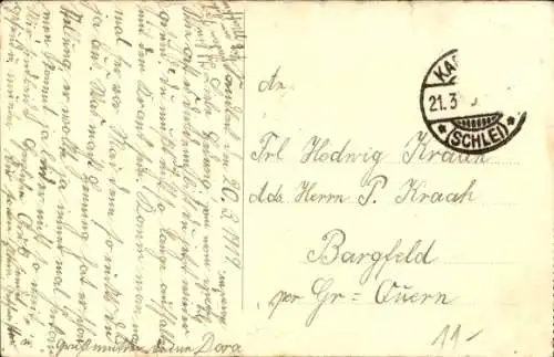 Ak Kropp in Schleswig, Kirche