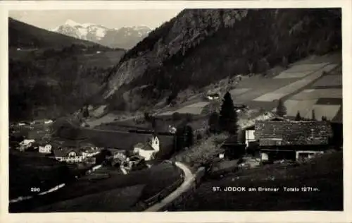 Ak Sankt Jodok am Brenner Tirol, Teilansicht