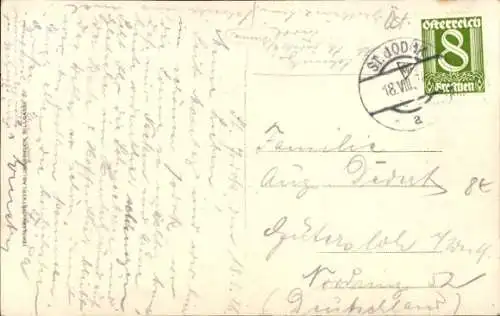 Ak Sankt Jodok am Brenner Tirol, Teilansicht