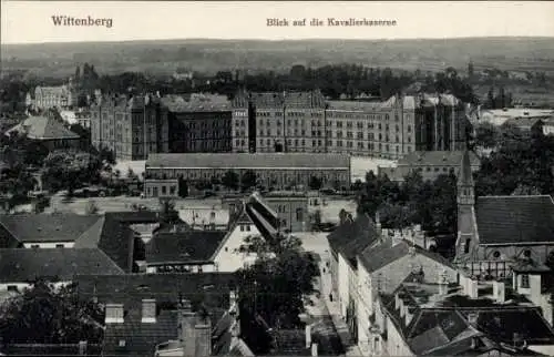 Ak Lutherstadt Wittenberg, Blick auf die Kavalierkaserne