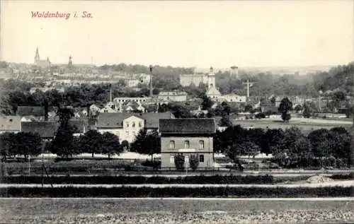 Ak Waldenburg in Sachsen, Gesamtansicht