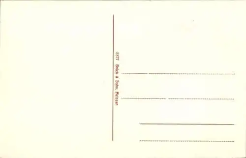 Ak Torgau an der Elbe, Kaserne der 1. und 2. Schwadron, Thüringisches Husaren-Regiment Nr. 12