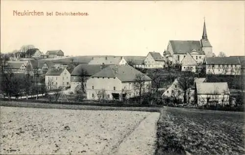 Ak Neukirchen (bei Deutschenbora) Reinsberg in Sachsen, Teilansicht