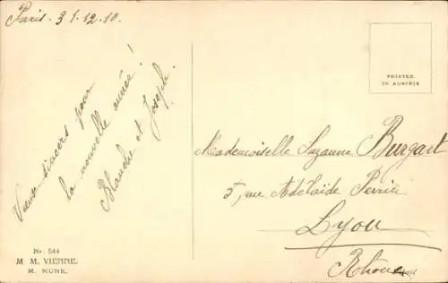 Künstler Ak Ulreich, Fr., Glückwunsch Neujahr, Rehe, Vogelhäuschen