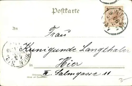 Ak Glückwunsch Neujahr, Glocken, Weiße Blumen