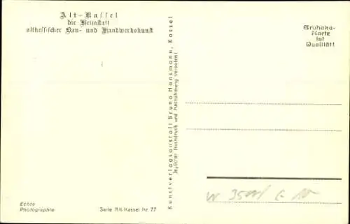 Ak Kassel in Hessen, Freiheiter Durchbruch, Altmarkt