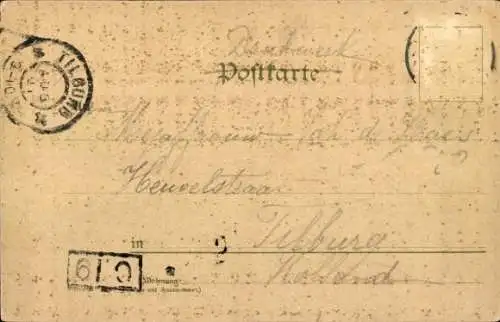 Kleeblatt Litho Aachen, Aussichtsturm, Forsthaus