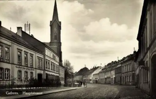 Ak Gefrees im Fichtelgebirge Oberfranken, Hauptstraße