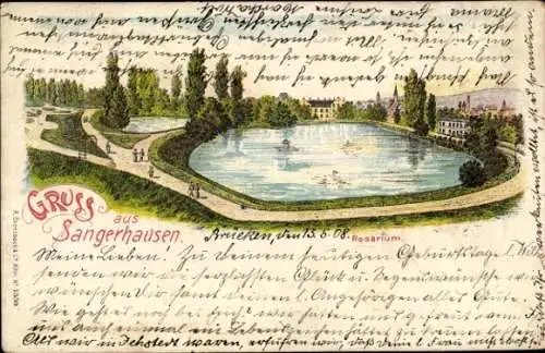 Litho Sangerhausen am Südharz, Rosarium