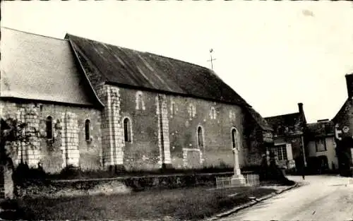 Ak La Chapelle-Huon Sarthe, Kirche