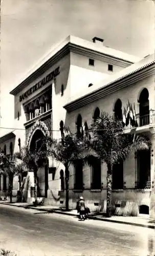 Ak Philippeville Skikda Algeria, Bank von Algerien