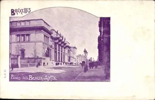 Ak Bruxelles Brüssel, Palais des Beaux Arts