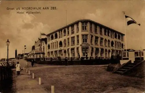 Ak Noordwijk aan Zee Südholland, Hotel Hollander