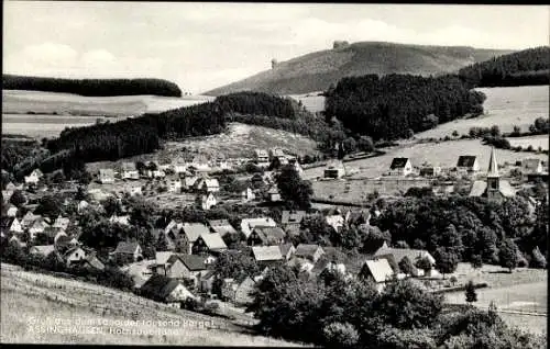 Ak Assinghausen Olsberg im Sauerland, Gesamtansicht